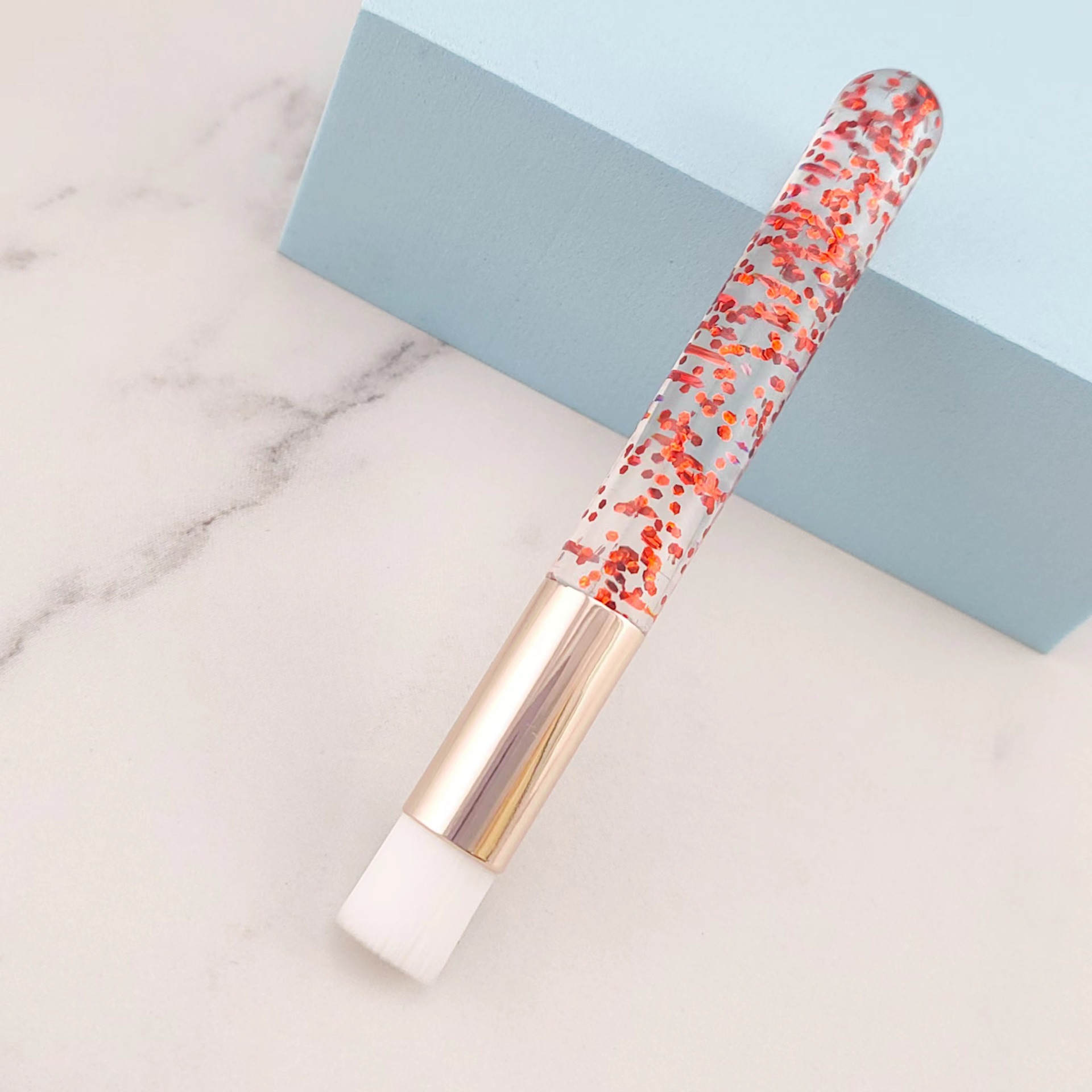 Mousse Cleaning Brush Sequin Model Eye Shadow Brush - Image 5