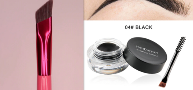 Waterproof And Not Easy To Fade Vignetting Color Eyebrow Dyeing Cream Set - Image 4